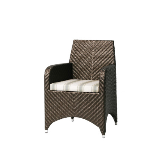 Pearl Close Woven Dining Armchair